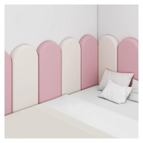 Rembourrage mural anti-collision protégeant le lit Queen Size avec cuir 3D - 5