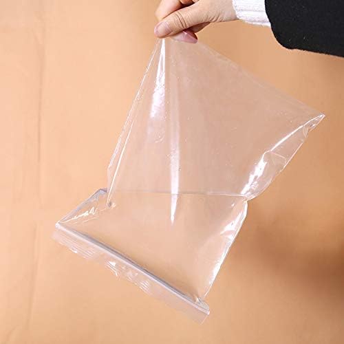 AIRSUNNY 100 PCS 1.5x2 Small Clear Poly Zipper Bags Reclosable Ziplock Storage Plastic Bags for Jewelry, Gift Card, Candy