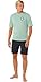 Rip Curl 2026 Mens Pacific Rinse Surflite UPF Short Sleeve Rash Vest 16ZMRV - Aloe Mens Size - L