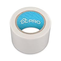 DL-pro Klebeband aus PVC selbstklebend 50mm x 10m für Abluftschlauch Dunstabzugshaube Trockner