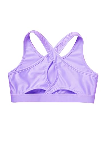 Ensemble sportif fille lavande 13-14 ans avec t-shirt brassière et leggings - 6
