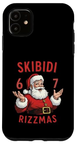 6 7 NX}X Skibidi Rizzmas 67 Meme Gen At@XO Xmas X}zP[X iPhone 11 p