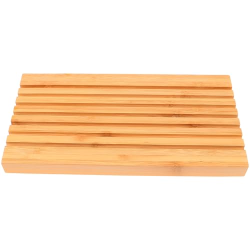 Bandeja rectangular pequeña de madera para sushi miniatura 1