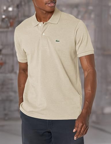 Image of Lacoste Men's Classic Fit L.12.12 Marl Polo Shirt