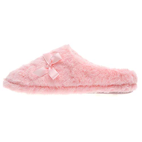 Millffy Womens Mens Indoor Slippers Winter Warm Fuzzy Plush Fur Anti-Slip House Bedroom Slippers4
