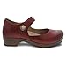 Dansko Beatrice Mary Jane Clog for Women - Memory Foam and Arch Support for All -Day Comfort and Support - Lightweight EVA Outsole for Long-Lasting Wear Red 7.5-8 M US
