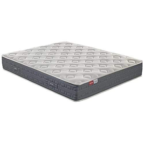 PIKOLIN Colchón sostenible muelles ensacados con Viscofoam 28cm | Confort Alto I Independencia de lechos I Alta transpirabilidad I Firmeza Media y Tejido Seaqual | Modelo Galeón I 90x200 - imagen 9