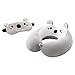 Almohada de viaje, almohada cervical de viaje para niños, cómoda espuma de memoria, cojín cervical ergonómico con dibujos animados, almohada cervical para viajar con gafas para dormir, Koala,