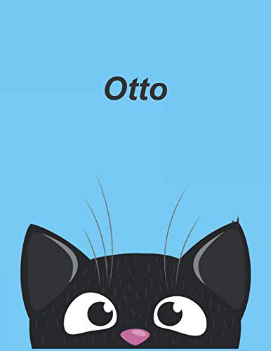 Personalisiertes Notizbuch: Otto - über 100 Seiten, Dot Grid Notizbuch im A4+ Format mit Punkteraster (German Edition) - MSED Notizbücher