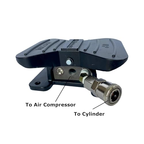 APlusLift MT1500X 1500LB Air Operated 48" Width Motorcycle ATV Lift Table with Side Extensions / 2 Year Warranty