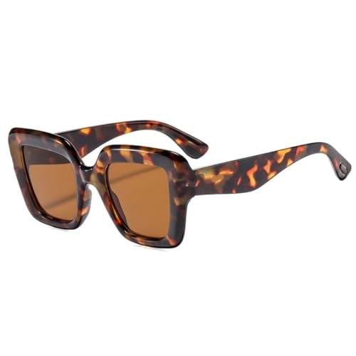 Lunettes de soleil rétro pour festivals et soirées d'été avec verres bleus branchés