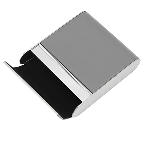 Cigar Case, 20 Pcs Dampproof Plush Inside Lightweight Cigar Box Aluminum Alloy Magnetic Suction For Outdoor(Grey) #TOP17