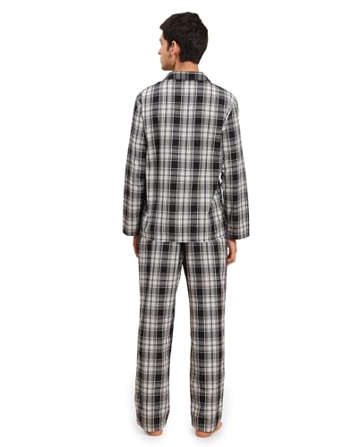 Image of B STORIES Men's 100% Cotton Full Sleeve PJ Set - Checkered Nightwear Set | Soft Loungewear | Comfortable Sleepwear | Stylish Casual Home Wear Shirt & Pant (S-XXL)