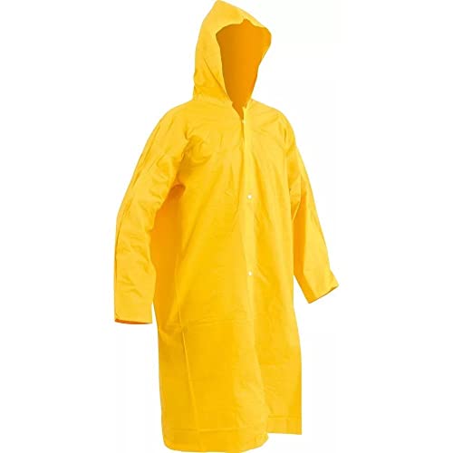 Capa de Chuva Fit Forrada Amarela G Plastcor