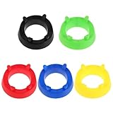 Abaodam 5pièces pour Boules De Bowling Rond à Quatre Coins pour Ballons De Basket Footba...