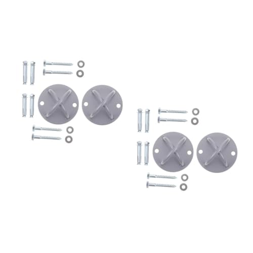 TOYANDONA 4 Sets Heavy Duty Hooks Hammock Hanging Hardware Sandbag Hanger Fixed Supply Exercise Accessories