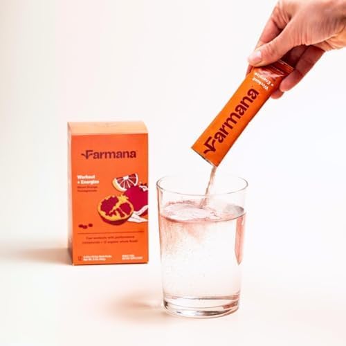 Workout + Energize Blood Orange Pomegranate Drink Mix, 0.4 oz image 4