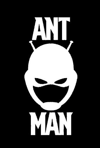 Creative Concept Ideas Ant Man Marvel Comics Funny CCI Decal Vinyl Sticker|Cars Trucks Vans Walls Laptop|White |5.5 x 2.5 in|CCI1684