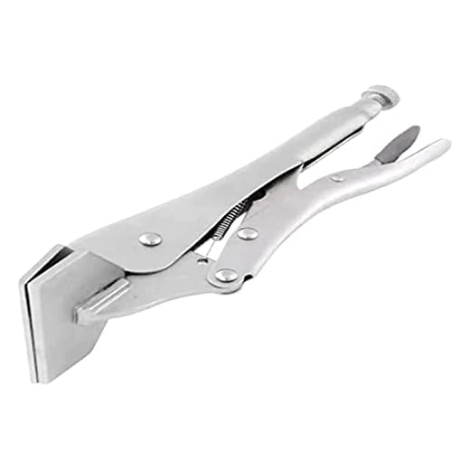 MTX Alicate De Pressão Bico Chato 8 Pol Mtx