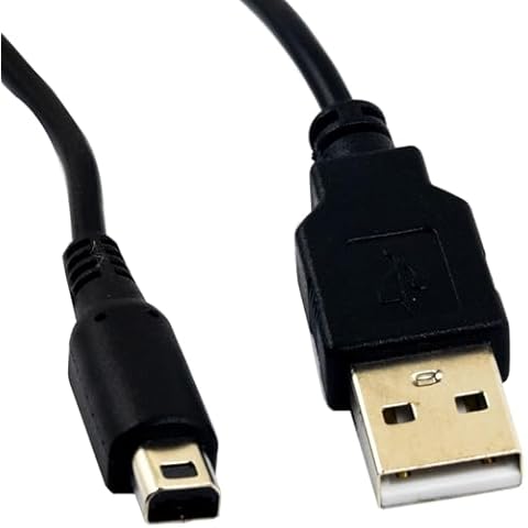 XUKEKOY Electric Charging Cable Compatible with Nintendo New 3DS, New 3DS XL, 3DS XL, 3DS Cover