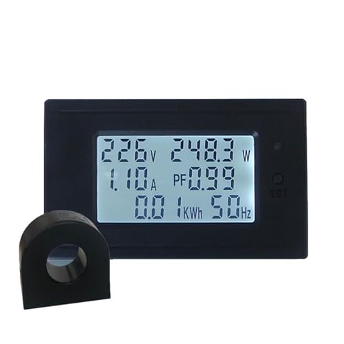 AC 5A 10A 20A 100A fW^ dv dv 6-in-1 @\eX^[ LCD GlM[eXg[^[ bg[^[ 1(100A 22000W)