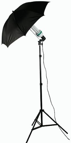 ePhoto 800 Watt Video Photography Studio Chroma Key Muslins Background Support System light Lighting Kit Chromakey Green Screen Light Kit with Carrying Case by ePhotoINC K151020SV