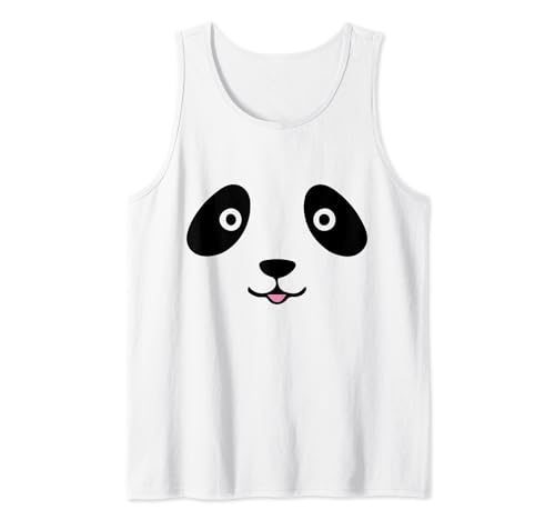 Lindo disfraz de panda para niños y niños pequeños Camiseta sin Mangas