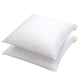 【Flauschig & Komfort】Für unsere Füllungen im Kopfkissen verwenden wir ausschließlich hochwertige Mikrofasern, wodurch die Füllung dauerhaft flauschig und anschmiegsam bleibt. Die Füllung macht das Kissen flexibel und formstabil. Es kehrt immer wieder in seine Ursprungsform zurück.