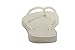 Havaianas Women's Slim Flip Flop Sandal, White, 7-8