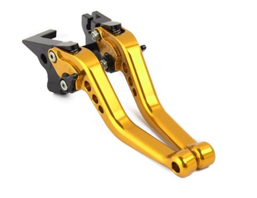 Leviers frein d'embrayage XMAX 250 300 400 moto CNC réglables courts 147mm couleur or