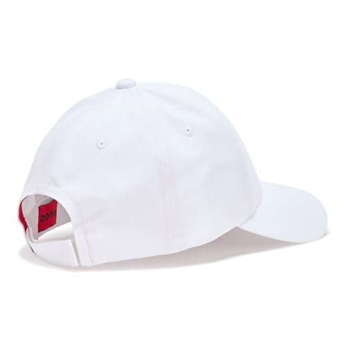 Image of Hugo Men's Square Logo Cotton Cap