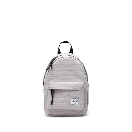 Herschel Supply Co. Herschel Classic Mini Backpack, Light Grey Crosshatch, One Size