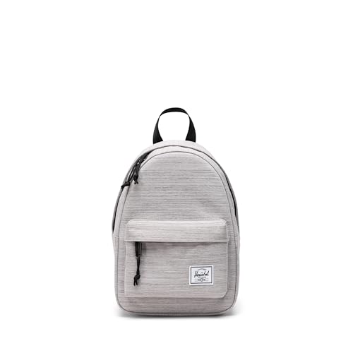 Image of Herschel Classic Backpack, Light Grey Crosshatch, Mod Mini - 6.5L