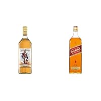 CAPTAIN MORGAN ORIGINAL SPICED 1L & JW RED LABEL 1L