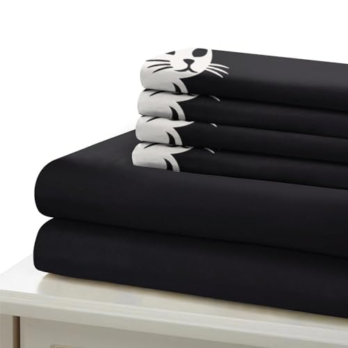 Linge de lit chat 3D pour transformer l'ambiance de la chambre