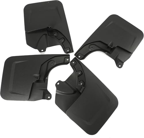 Image of Mud Flaps,4 PCS Mud Guards for Toyota Tacoma 2022-2023 with OEM Fender Flares,Front and Rear Splash Guard for Toyota Tacoma 2022-2023,Black