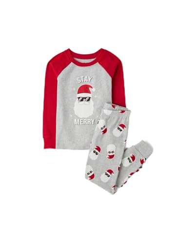 Image of The Children's Place unisex-baby and Toddler Holiday Snug Fit Cotton One Piece Pajamas