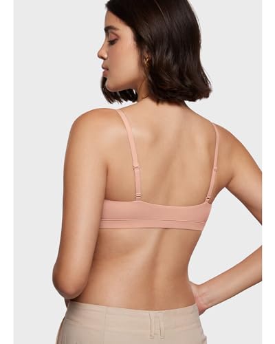 Image of INLYRIC Women's Inbarely Bralettes Cami Bras No Underwire Wireless Seamless Unlined Comfort Sports Bra