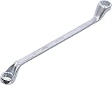 BGS 1214-16x17 | Doppel-Ringschlüssel, gekröpft | SW 16 x 17 mm