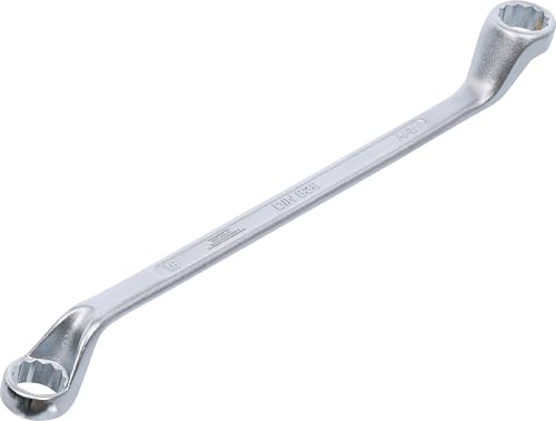 BGS 1214-16x17 | Double Ring Spanner, offset | 16 x 17 mm