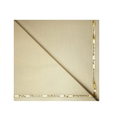 Image of Raymond Mens Unstitched Trouser /Suit Fabric (All Weather Fabric, Khaki)
