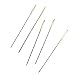 100 Pieces Mixed Silver Gold Cross Stitch Needles Large Eye Embroidery DIY Embroidery in Transparent Box(26#)