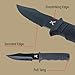 Bear Grylls Fixed Blade Survival Knife, Full Tang Survival Knife with Sheath, Clip, Partially Serrated for Camping, Outdoor, Hunting, Tactical for EDC - 4.8