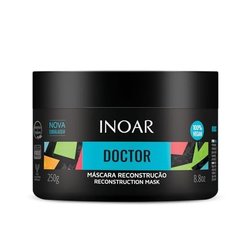 Inoar Máscara de Reconstrução Doctor Cronograma Capilar 250G, Inoar