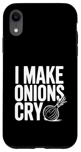 I Make Onions Cry Funny Chef ���[���A �X�}�z�P�[�X iPhone XR �p