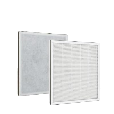 Air Purifier Particulate And Carbon Filter Set, Compatible For Levoit, Vital 100 Vital 100-RF Fits Models Air Cleaner Replacement Elements Pack