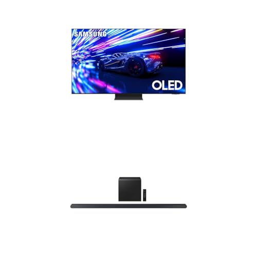Image of SAMSUNG 77-Inch Class OLED 4K S95D Series HDR Pro Smart TV (QN77S95D, 2024 Model) w S800D 3.1.2ch Soundbar, Wireless Dolby Atmos Audio, Ultra Slim Design, Q-Symphony,HW-S800D /ZA (Newest Model)