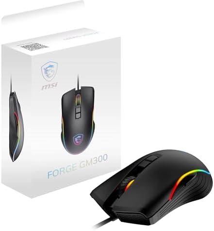 MSI FORGE GM300 Siyah Kablolu Gaming (Oyuncu) Mouse - Görsel 2