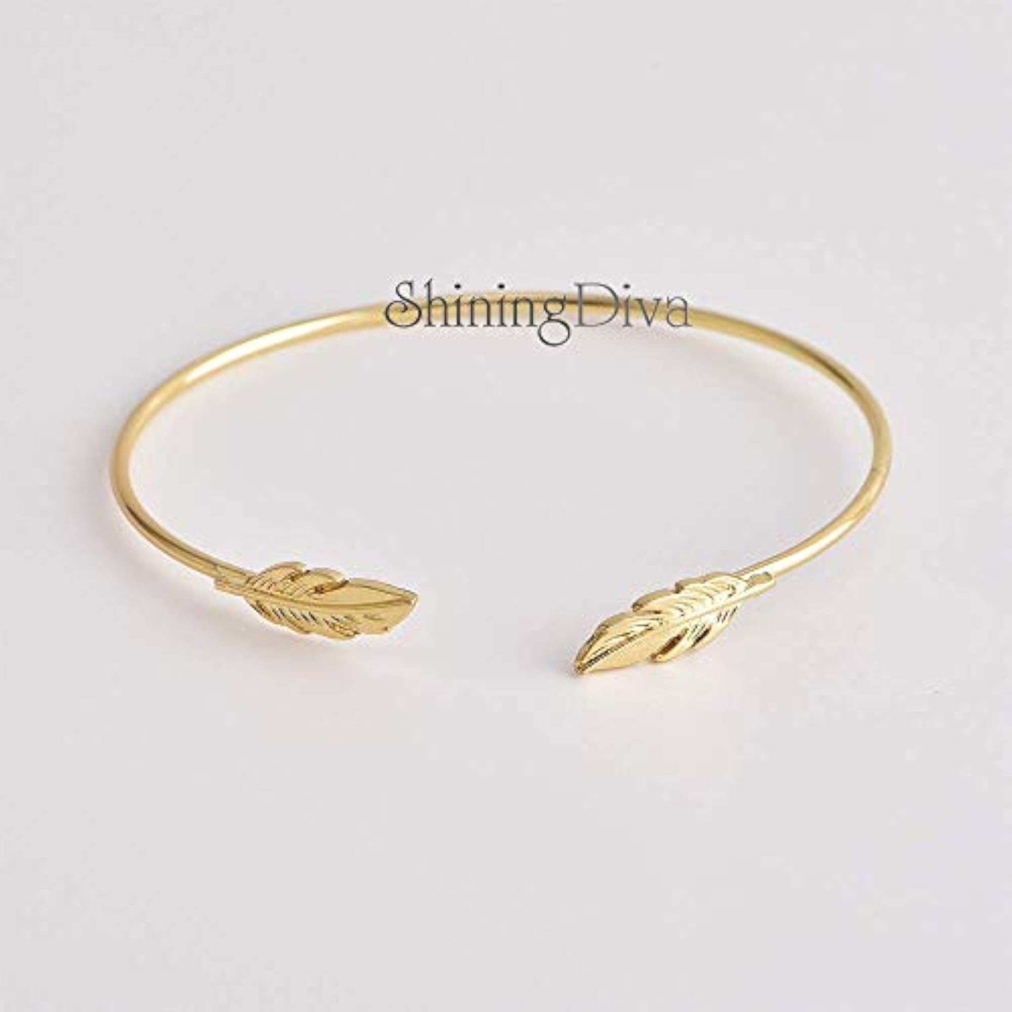 4-Layer Crystal Bangle Bracelet Set