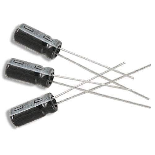 E-ProjectsRadial Electrolytic Capacitor, 10uF, 16V, 105 C (Pack of 5)